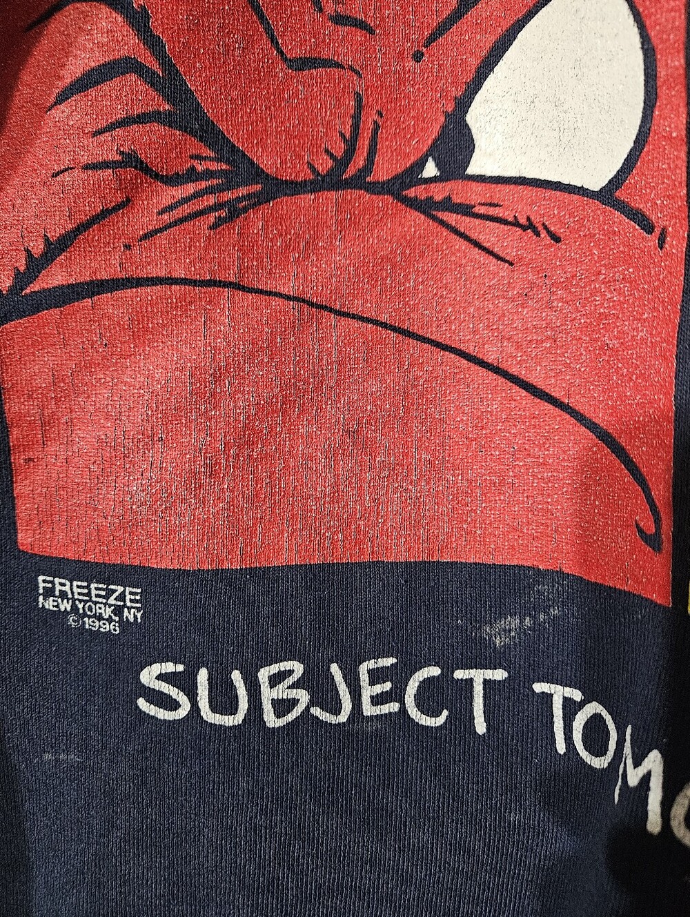 Vtg 1996 Mood Swings Sweatshirt XL - Picture 3 of 6